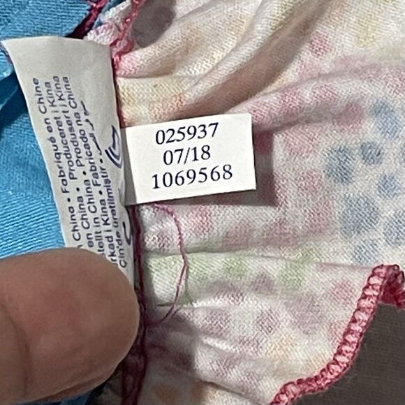 Build a Bear Lot Of 3 Teddy Bear Clothes Silver Romper Blue And Red Dresses - Picture 14 of 14